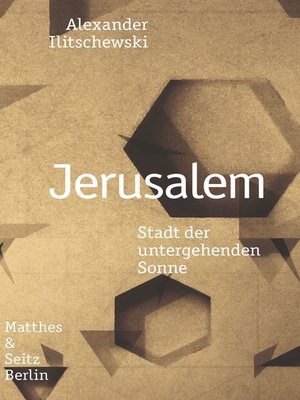 cover image of Jerusalem